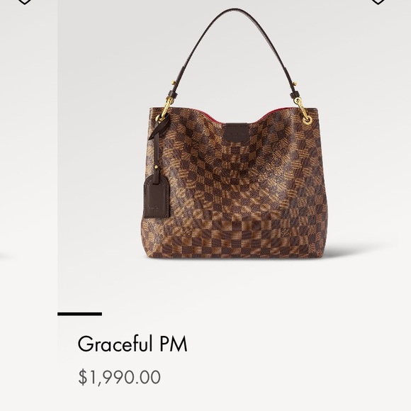 Louis vuitton graceful pm damier ebene - Picture 11 of 11